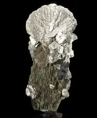 Radiating Lustrous Arsenopyrite