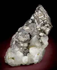 Arsenopyrite on Milky Quartz Matrix
