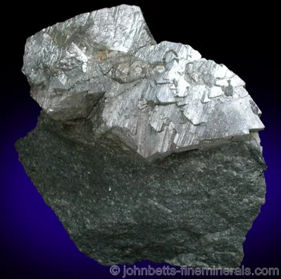 Arseonpyrite Crystals on Matrix
