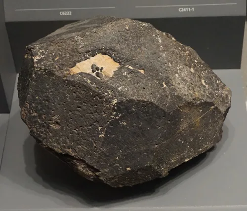 Large Blocky Augite Crystal