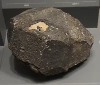 Large Blocky Augite Crystal