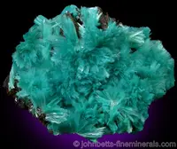 Feathery Aurichalcite