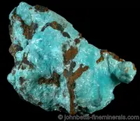 Velvety Aurichalcite Crystals