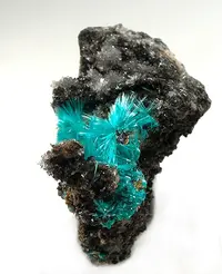Acicular And Radiating Aurichalcite