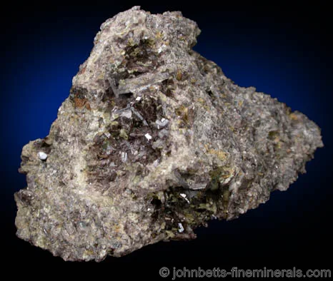 Axinite Lining Cavities