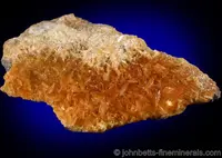 Orange Axinite-(Mn)