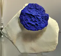 Radiating Azurite Disc