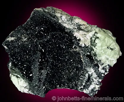 Babingtonite Crystal Plate