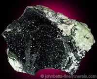 Babingtonite Crystal Plate