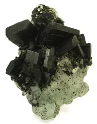 Large Babingtonite on Prehite