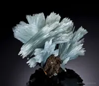 Blue Barite Crystal Swirl