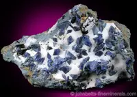 Benitoite, Neptunite, and Natrolite