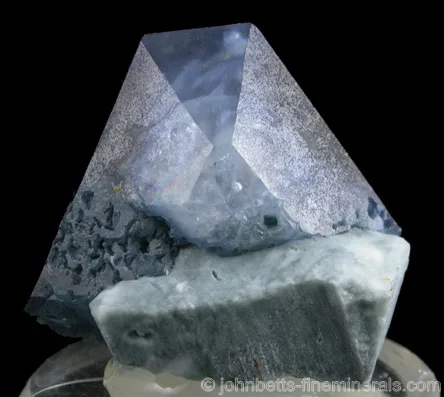 Triangular Benitoite Crystal