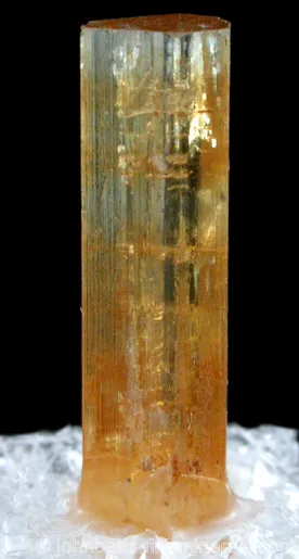 Elongated Golden Beryl Crystal