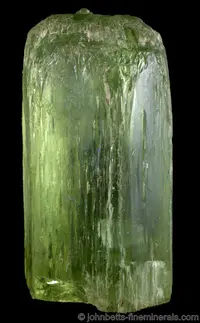 Lime Green Beryl Crystal