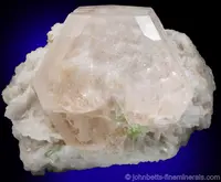Morganite with Quartz, Elbaite, & Albite