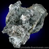 Bismuthinite in Vuggy Quartz