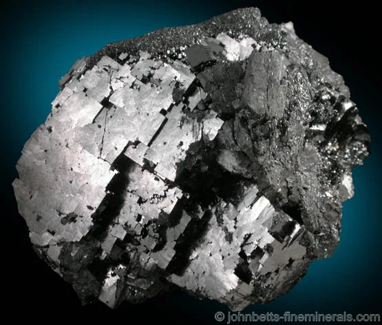 Large Bixbyite with Smaller Crystals