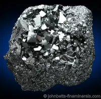 Cubic Bixbyite Crystal Cluster