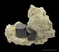 Bixbyite with Hyalite Opal