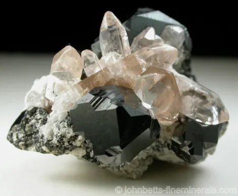 Bixbyite with Topaz
