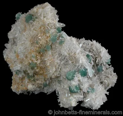 Green Cookeite Balls on Quartz