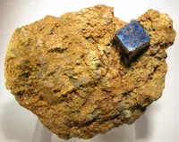 Boleite Cube on Matrix