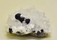 Bornite on Quartz