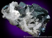 Bornite Crystals with Quartz
