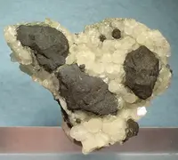 Bornite Crystals on Quartz