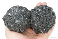 Calcite Included with Boulangerite