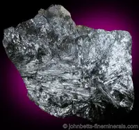 Compact Mass of Fibrous Boulangerite