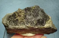 Boulangerite with Siderite