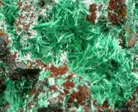 Acicular Brochantite Needles
