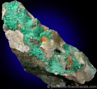Brochantite on Matrix