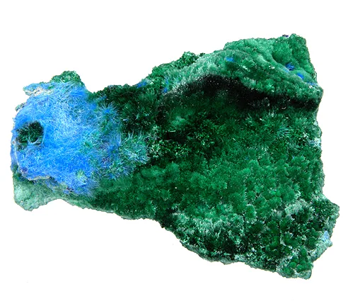 Brochantite and Cyanotrichite