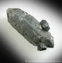 Brookite on Gray Quartz
