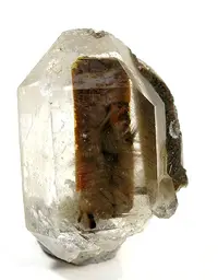 Quartz enclosing Brookite