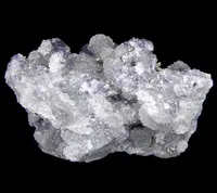 Calaverite with Fluorite in Quartz