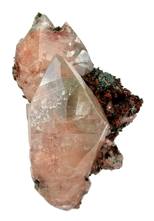 Calcite with Copper Inclusions