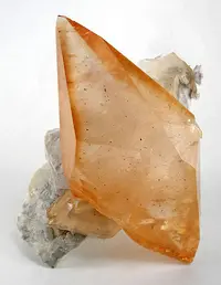 Large Orange Calcite Scalenohedron