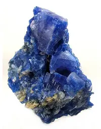 Royal Blue Carletonite Cluster