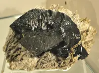 Lustrous Cassiterite on Matrix