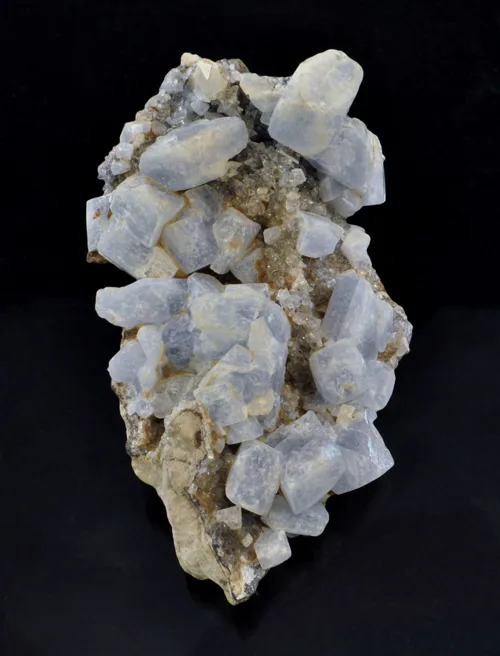 Blue Celestine Crystal Cluster
