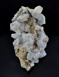 Blue Celestine Crystal Cluster