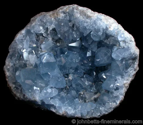 Blue Celestine Geode