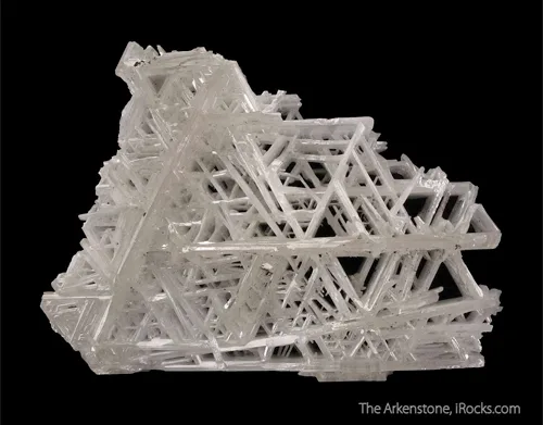 Reticulated Cerussite Snoflake Crystals