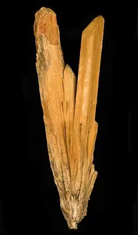 Cervantite Pseudomorph After Stibnite