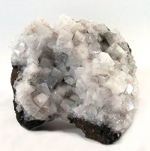 White Chabazite Plate