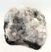 White Chabazite Plate